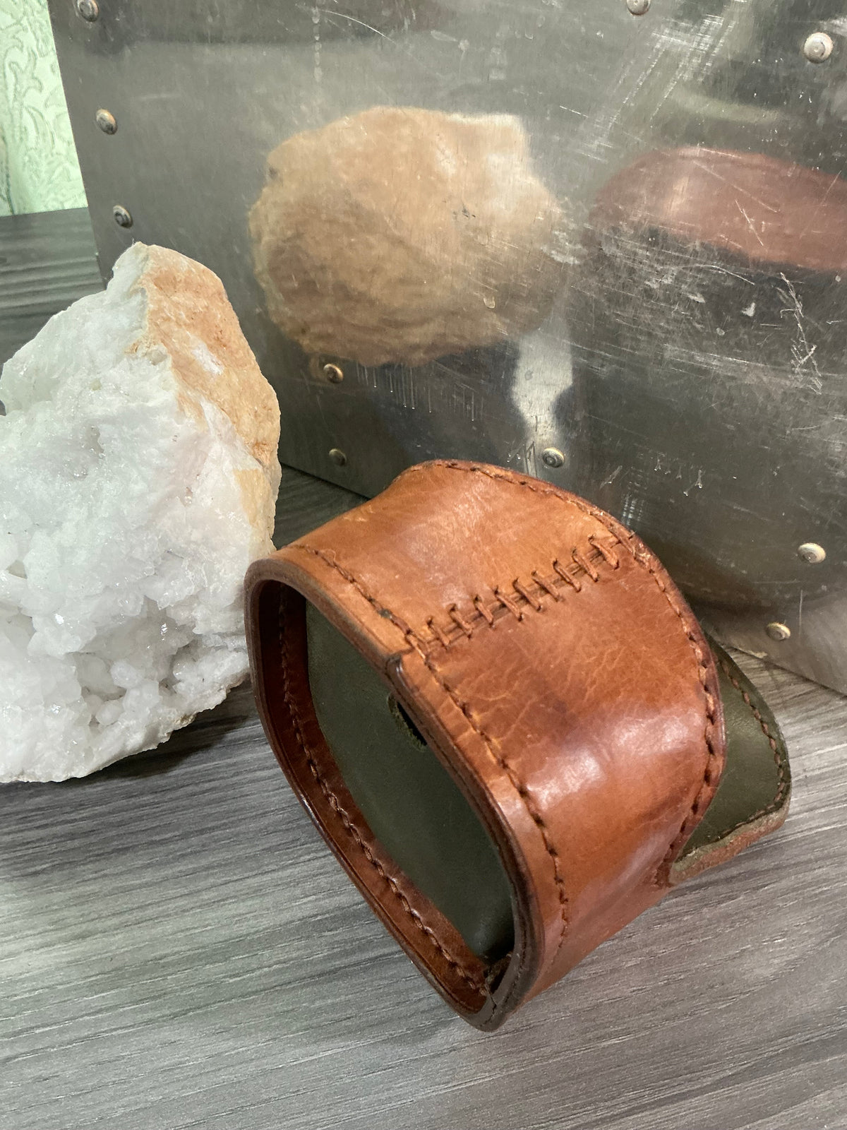 Leather Phone Cradle